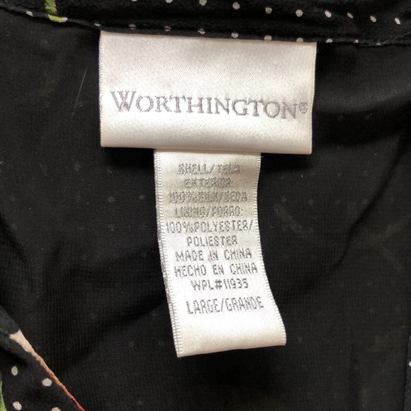 Silk Y2K poppy print blouse - Picture 5 of 6